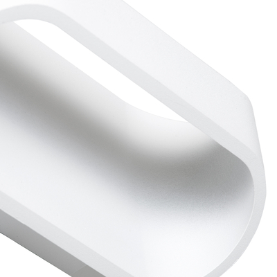 GLOBOSTAR® EDEN 60665 Μοντέρνο Φωτιστικό Τοίχου - Απλίκα LED 10W 1000lm 60° AC 220-240V IP20 Φυσικό Λευκό 4500K - Bridgelux COB Chip & TÜV SÜD Driver - Λευκό Ματ - Μ16 x Π10.5 x Υ9cm - 3 Χρόνια Εγγύηση