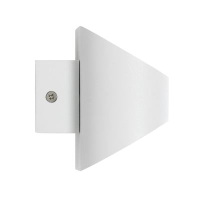 GLOBOSTAR® EDEN 60666 Μοντέρνο Φωτιστικό Τοίχου - Απλίκα LED 10W 950lm 60° AC 220-240V IP20 Θερμό Λευκό 2700K - Bridgelux COB Chip & TÜV SÜD Driver - Λευκό Ματ - Μ16 x Π10.5 x Υ9cm - 3 Χρόνια Εγγύηση