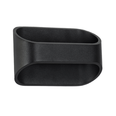 GLOBOSTAR® EDEN 60669 Μοντέρνο Φωτιστικό Τοίχου - Απλίκα LED 10W 1000lm 60° AC 220-240V IP20 Φυσικό Λευκό 4500K - Bridgelux COB Chip & TÜV SÜD Driver - Μαύρο Ματ - Μ16 x Π10.5 x Υ9cm - 3 Χρόνια Εγγύηση