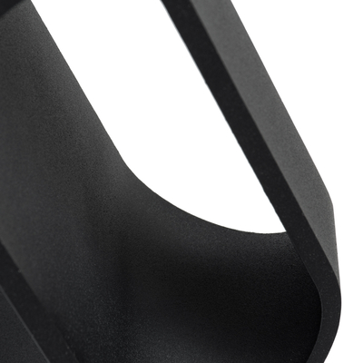 GLOBOSTAR® EDEN 60670 Μοντέρνο Φωτιστικό Τοίχου - Απλίκα LED 10W 950lm 60° AC 220-240V IP20 Θερμό Λευκό 2700K - Bridgelux COB Chip & TÜV SÜD Driver - Μαύρο Ματ - Μ16 x Π10.5 x Υ9cm - 3 Χρόνια Εγγύηση