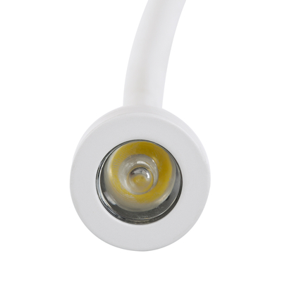 GLOBOSTAR® ROULETTE-S 61383 Μοντέρνο Φωτιστικό Τοίχου - Απλίκα Ξενοδοχείου Reading Light με Φορτιστή USB 3A & Ντουί 1 x E27 LED 3W 360lm 36° & 360° AC 220-240V IP20 Φυσικό Λευκό 4500K - Bridgelux COB Chip & TÜV SÜD Driver - Λευκό & Μπεζ - Μ17 x Π20 x Υ37cm - Σετ 2 Τεμαχίων - 3 Χρόνια Εγγύηση