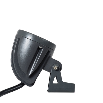 GLOBOSTAR® TREEDITA 90474 Φωτιστικό Σποτ για Φυτά - Δέντρα LED 3W 330lm 8° DC 24V Αδιάβροχο IP67 Θερμό Λευκό 2700K Dimmable - Bridgelux SMD Chip - Γκρι Ανθρακί - Μ5.7 x Π6.5 x Υ9.8cm - 3 Χρόνια Εγγύηση