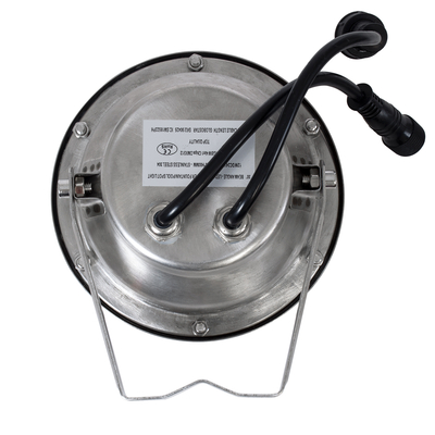 GLOBOSTAR® UNDERWATER-JERRY 90425 Υποβρύχιο Επιφανειακό Σποτ για Σιντριβάνια/Πισίνες LED 12W 1020lm 30° DC 24V Αδιάβροχο IP68 RGBW DMX512 Dimmable - Ανοξείδωτο Ατσάλι 304 - Μ14.5 x Π7 x Υ19cm - 3 Χρόνια Εγγύηση