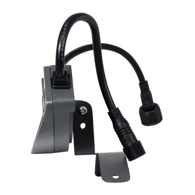 GLOBOSTAR® TREEPLANTE 90458 Κυρτή Μπάρα Φωτισμού Wall Washer για Φυτά - Δέντρα LED 6W 510lm 15° DC 24V Αδιάβροχο IP67 Πράσινο Dimmable - Bridgelux SMD Chip - Γκρι Ανθρακί - Μ17.5 x Π4.5 x Υ8cm - 3 Χρόνια Εγγύηση