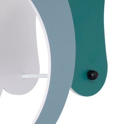 GLOBOSTAR® ELEPHANT 61578 Παιδικό Κρεμαστό Φωτιστικό Οροφής με Ντουί 1 x E27 AC 220-240V IP20 - Πολύχρωμο - Μ37.7 x Π15.5 x Υ31.5cm