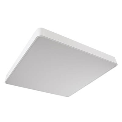 GLOBOSTAR® KAMALA 61211-P Μοντέρνο Κρεμαστό Φωτιστικό Οροφής LED 100W 11020lm 120° AC 220-240V IP20 Ρυθμιζόμενο Λευκό CCT με Χειριστήριο από 2700K έως 6000K Dimmable - Lumileds SMD Chip - Λευκό Ματ - Μ80 x Π80 x Υ8cm - 3 Χρόνια Εγγύηση