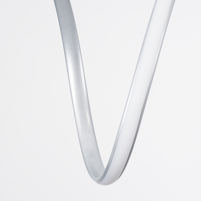 GLOBOSTAR® SPIRALE 61285 Μοντέρνο Κρεμαστό Φωτιστικό Οροφής LED 75W 8400lm 300° AC 220-240V IP20 Ρυθμιζόμενο Λευκό CCT με Χειριστήριο από 2700K έως 6000K Dimmable - Lumileds SMD Chip - Νίκελ Βούρτσας - Μ72 x Π25 x Υ30cm - 3 Χρόνια Εγγύηση