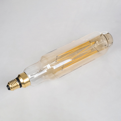 GLOBOSTAR® BANANAS 99168 Λάμπα E27 BTT80 LED 8W 720lm 360° AC 220-240V IP20 Ultra Θερμό Λευκό 2200K Dimmable - Long Filament Chip - Μελί - Μ7.8 x Π7.8 x Υ34.5cm - 3 Χρόνια Εγγύηση