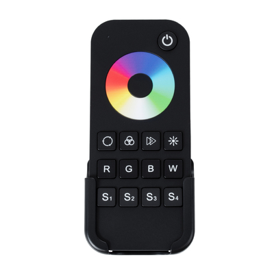 GloboStar® 71548 RT4 SKYDANCE Ασύρματο Χειριστήριο Αφής RF 2.4Ghz 1 Group για όλα τα RGB/RGBW SKYDANCE Controller DC 3V 2 x AAA - IP20 Μαύρο Μ12.2 x Π5.3 x Υ1.7cm - 5 Years Warranty