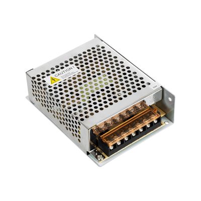 GLOBOSTAR® LUMIVOLT 73043 Τροφοδοτικό/Μετασχηματιστής PELV 120W 5A DC 24V IP20 - AC 220-240V σε DC 24V / Ρυθμιζόμενo από DC 22.5V έως DC 25.5V - Μ13 x Π10 x Υ4cm - 3 Χρόνια Εγγύηση