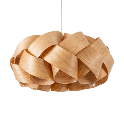 GLOBOSTAR® SARDIGNA 02218 Boho Κρεμαστό Φωτιστικό Οροφής με Ντουί 1 x E27 AC 220-240V IP20 - Καφέ - Μ60 x Π60 x Υ30cm