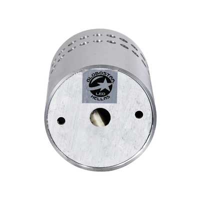 GLOBOSTAR® STAINS 60593 Μοντέρνο Φωτιστικό Τοίχου - Απλίκα LED 5W 350lm 180° AC 220-240V IP44 Θερμό Λευκό 2700K - Bridgelux SMD Chip Chip & TÜV SÜD Driver - Νίκελ Βούρτσας - Μ5.5 x Π5.5 x Υ7cm - 5 Χρόνια Εγγύηση