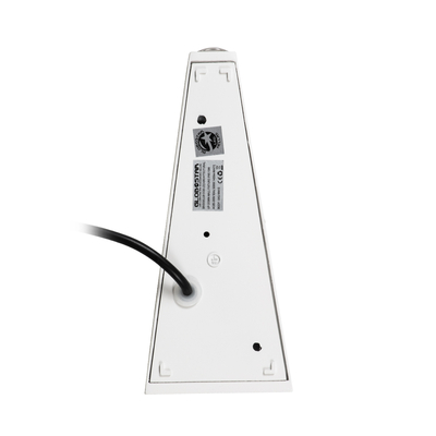 GLOBOSTAR® TRIANDE 60551 Μοντέρνο Φωτιστικό Τοίχου - Απλίκα LED 10W 1150lm 5°/60° AC 220-240V Αδιάβροχο IP65 Θερμό Λευκό 2700K - Bridgelux COB Chip & TÜV SÜD Driver - Λευκό Ματ - Μ8.5 x Π8.5 x Υ20cm - 5 Χρόνια Εγγύηση