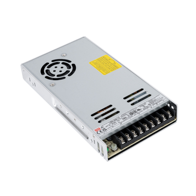 GLOBOSTAR® MEANWELL-LRS350-12 90784 Τροφοδοτικό/Μετασχηματιστής PELV 350W 29A DC 12V IP20 - AC 220-240V σε DC 12V / Ρυθμιζόμενo από DC 10.2V έως DC 13.8V - Μ21.5 x Π11.5 x Υ3cm - 3 Χρόνια Εγγύηση