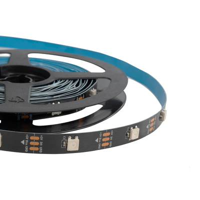GLOBOSTAR® DIGISTRIP 90758 Σετ Ψηφιακής Pixel Addressable Ταινίας με RF Ασύρματο Χειριστήριο & Λειτουργία μέσω WiFi APP LED 36W/5m 2880lm/5m 120° DC 5V με USB 2.0 IP20 150 x SMD5050 Chip/5m 150 x Pixel/5m Πολύχρωμο RGB Dimmable SPI/TTL Protocol - Μ500 x Π1 x Υ0.2cm - Ρολό 5 Μέτρων - 5 Χρόνια Εγγύηση