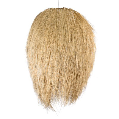 GLOBOSTAR® ARCHIPELAGO 01914 Boho Κρεμαστό Φωτιστικό Οροφής με Ντουί 1 x E27 AC 220-240V IP20 - Μπεζ - Μ120 x Π120 x Υ140cm