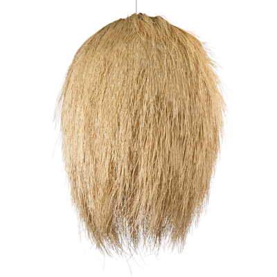 GLOBOSTAR® ARCHIPELAGO 01914 Boho Κρεμαστό Φωτιστικό Οροφής με Ντουί 1 x E27 AC 220-240V IP20 - Μπεζ - Μ120 x Π120 x Υ140cm