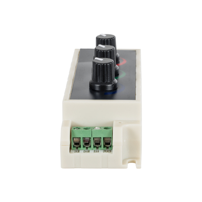 GloboStar® 73419 DC RGB Dimmer Controller 3 Καναλιών DC 12V 3 x 9A 144W - Max 27A 144W - IP20 Μ13 x Π4 x Υ4.5cm - 3 Χρόνια Εγγύηση