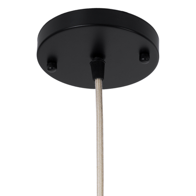 GLOBOSTAR® PRAIA 02317 Μοντέρνο Κρεμαστό Φωτιστικό Οροφής με Ντουί 2 x E27 AC 220-240V IP20 - Μπεζ & Λευκό - Μ25 x Π25 x Υ145cm