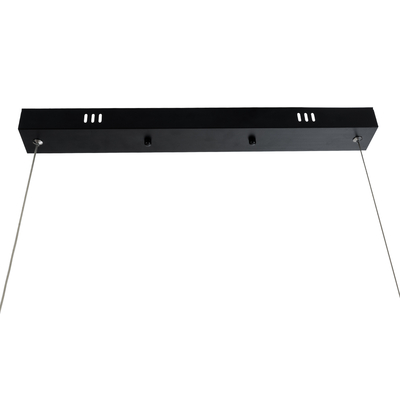 GLOBOSTAR® KATRINA 02320 Μοντέρνο Κρεμαστό Φωτιστικό Οροφής LED 24W 1920lm 120° AC 220-240V IP20 Φυσικό Λευκό 4500K - Lumileds SMD Chip - Καφέ - Μ10 x Π10 x Υ100cm - 2 Χρόνια Εγγύηση