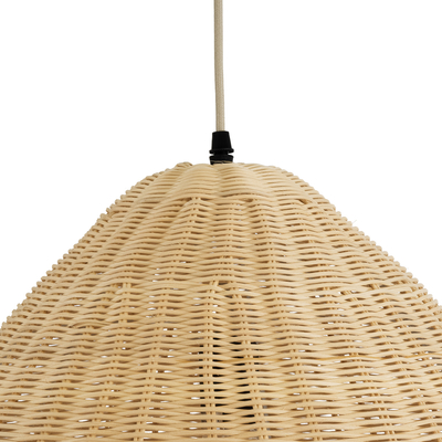 GLOBOSTAR® AQUATIC 01743 Boho Κρεμαστό Φωτιστικό Οροφής με Ντουί 1 x E27 AC 220-240V IP20 - Μπεζ - Μ60 x Π60 x Υ60cm