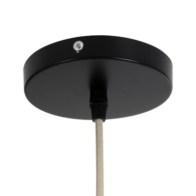 GLOBOSTAR® JUNIPER 02047 Boho Κρεμαστό Φωτιστικό Οροφής με Ντουί 1 x E27 AC 220-240V IP20 - Μπεζ - Μ100 x Π100 x Υ90cm