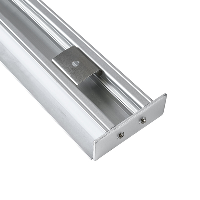 GLOBOSTAR® ALP-WALL-UPDOWN CONCEALED 70844-3M Επιφανειακό Προφίλ Αλουμινίου Ειδικό για Δημιουργία Κρυφού Φωτισμού Up & Down με Λευκό Γαλακτερό Πατητό Κάλυμμα για Ταινίες LED IP20 - Ασημί & Λευκό - Μ300 x Π5 x Υ1.7cm