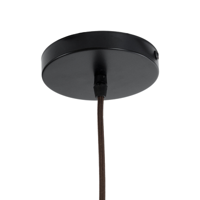 GLOBOSTAR® GUADELOUPE 02293 Boho Κρεμαστό Φωτιστικό Οροφής με Ντουί 1 x E27 AC 220-240V IP20 - Καφέ - Μ50 x Π50 x Υ40cm