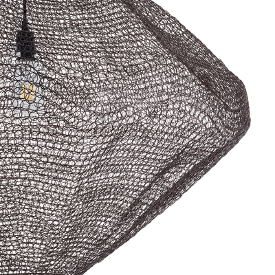 GLOBOSTAR® KENTUCKY 01869 Vintage Κρεμαστό Φωτιστικό Οροφής με Ντουί 1 x E27 AC 220-240V IP20 - Καφέ - Μ90 x Π90 x Υ70cm