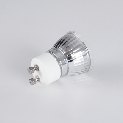 GloboStar® 76006 Σποτ LED GU10 MR11 4W 400lm 120° AC 220-240V με Λευκό Γαλακτερό Γυαλί Ψυχρό Λευκό 6000K - 2 Χρόνια Εγγύηση