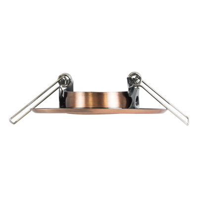 GLOBOSTAR® DELTA 77805 Χωνευτή Κινούμενη Βάση για Σποτ MR11 με Ντουί GU10/GU5.3 IP20 - Χάλκινο - Μ7 x Π7 x Υ2.1cm / Q5.5cm