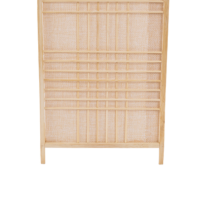 GLOBOSTAR® JUNIE 01997 Boho Επιδαπέδιο Φωτιστικό με Ντουί 1 x E27 AC 220-240V IP20 - Μπεζ - Μ20 x Π20 x Υ40cm