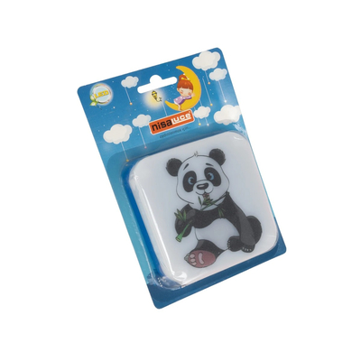 GloboStar® KIDDO 202-0007 Παιδικό Φωτιστικό Νυκτός LED 1W 95lm 120° AC220-240V IP20 Ψυχρό Λευκό 6000K - Μ5.5 x Π5.5 x Υ8cm - 2 Χρόνια Εγγύηση