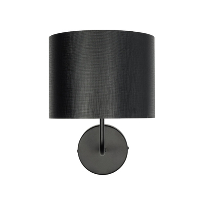 GLOBOSTAR® RALPH 203-0038 Vintage Φωτιστικό Τοίχου - Απλίκα με Ντουί 1 x E27 AC 220-240V IP20 - Μαύρο - Μ22 x Π29 x Υ30cm