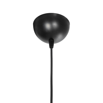 GLOBOSTAR® CUP 203-0050 Vintage Κρεμαστό Φωτιστικό Οροφής με Ντουί 1 x E27 AC 220-240V IP20 - Μπεζ & Λευκό - Μ28 x Π14 x Υ24cm