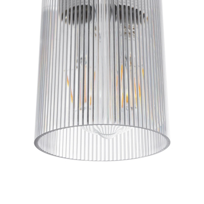 GLOBOSTAR® TORUS 203-0064 Μοντέρνο Κρεμαστό Φωτιστικό Οροφής με Ντουί 1 x E27 AC 220-240V IP20 - Λευκό - Μ10.5 x Π10.5 x Υ18.5cm