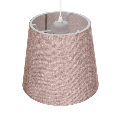 GLOBOSTAR® CONEY 203-0072 Μοντέρνο Κρεμαστό Φωτιστικό Οροφής με Ντουί 1 x E27 AC 220-240V IP20 - Ροζ - Μ26 x Π26 x Υ25cm