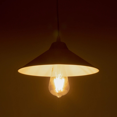 GLOBOSTAR® FONTE 203-0081 Μοντέρνο Κρεμαστό Φωτιστικό Οροφής με Ντουί 1 x E27 AC 220-240V IP20 - Λευκό - Μ25.5 x Π25.5 x Υ10cm