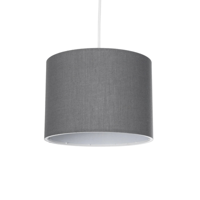 GLOBOSTAR® BLAZE 203-0108 Μοντέρνο Κρεμαστό Φωτιστικό Οροφής με Ντουί 1 x E27 AC 220-240V IP20 - Γκρι - Μ22 x Π22 x Υ20cm