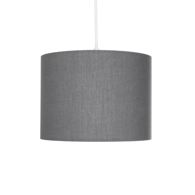 GLOBOSTAR® BLAZE 203-0108 Μοντέρνο Κρεμαστό Φωτιστικό Οροφής με Ντουί 1 x E27 AC 220-240V IP20 - Γκρι - Μ22 x Π22 x Υ20cm