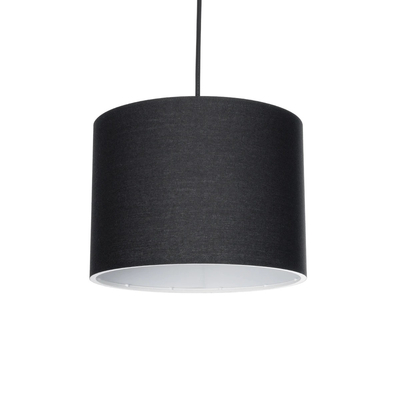 GLOBOSTAR® BLAZE 203-0109 Μοντέρνο Κρεμαστό Φωτιστικό Οροφής με Ντουί 1 x E27 AC 220-240V IP20 - Μαύρο - Μ22 x Π22 x Υ20cm