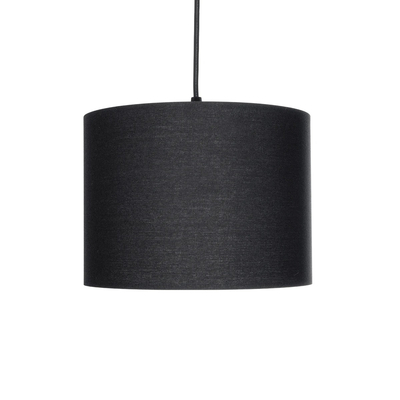 GLOBOSTAR® BLAZE 203-0109 Μοντέρνο Κρεμαστό Φωτιστικό Οροφής με Ντουί 1 x E27 AC 220-240V IP20 - Μαύρο - Μ22 x Π22 x Υ20cm