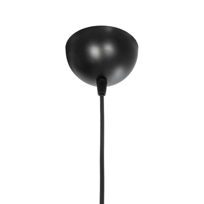 GLOBOSTAR® CONEY 203-0070 Μοντέρνο Κρεμαστό Φωτιστικό Οροφής με Ντουί 1 x E27 AC 220-240V IP20 - Γκρι - Μ26 x Π26 x Υ25cm