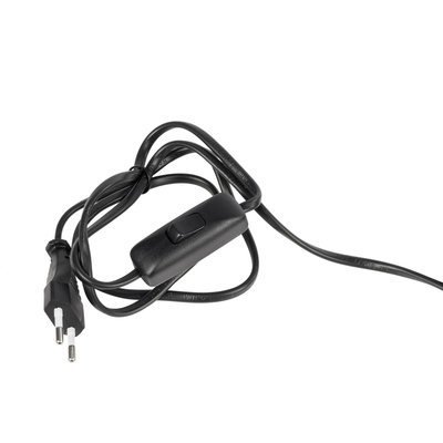 GloboStar® WIZ 203-0178 Μοντέρνο Επιτραπέζιο Φωτιστικό Πορτατίφ Μονόφωτο 1 x E27 IP20 Μαύρο Μέταλλο με Μαύρο Ύφασμα - Μ22 x Π22 x Υ36.5cm