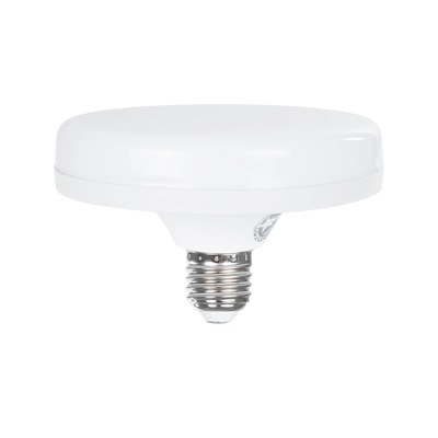 GLOBOSTAR® UFO 60069 Λάμπα E27 F120 LED 22W 2200lm 180° AC 220-240V IP20 Ψυχρό Λευκό 6000K - Lumileds SMD Chip - Λευκό Γαλακτερό - Μ12 x Π12 x Υ7.5cm - 3 Χρόνια Εγγύηση