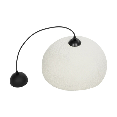 GLOBOSTAR® STONE 204-0124 Μοντέρνο Κρεμαστό Φωτιστικό Οροφής με Ντουί 1 x E27 AC 220-240V IP20 - Γκρι - Μ35 x Π31 x Υ26cm