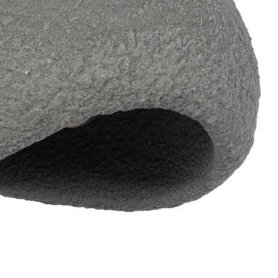 GLOBOSTAR® STONE 204-0122 Μοντέρνο Κρεμαστό Φωτιστικό Οροφής με Ντουί 1 x E27 AC 220-240V IP20 - Γκρι - Μ35 x Π31 x Υ26cm