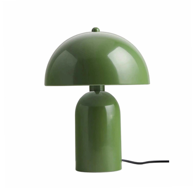 GloboStar® GASCO 204-0147 Μοντέρνο Eπιτραπέζιο Φωτιστικό Μονόφωτο 1 x E27 IP20 Πράσινο Μέταλλο - Μ25 x Π25 x Υ35cm