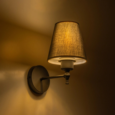 GLOBOSTAR® ELEGANTE 204-0185 Μοντέρνο Φωτιστικό Τοίχου - Απλίκα με Ντουί 1 x E27 AC 220-240V IP20 - Μαύρο - Μ14 x Π22 x Υ24cm