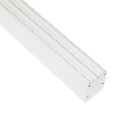 GLOBOSTAR® ALP-LINEAR BRIGHTRAIL 61774-3M Επιφανειακό / Κρεμαστό / Επιτοίχιο Προφίλ Αλουμινίου με Λευκό Γαλακτερό Πατητό Κάλυμμα για Ταινίες LED IP20 - Λευκό Ματ - Μ300 x Π5 x Υ7.5cm